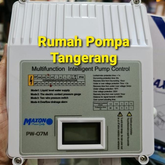 CONTROL BOX WLC MAXON POMPA SATELIT UNTUK 0.33HP 1PHASE FORSALE