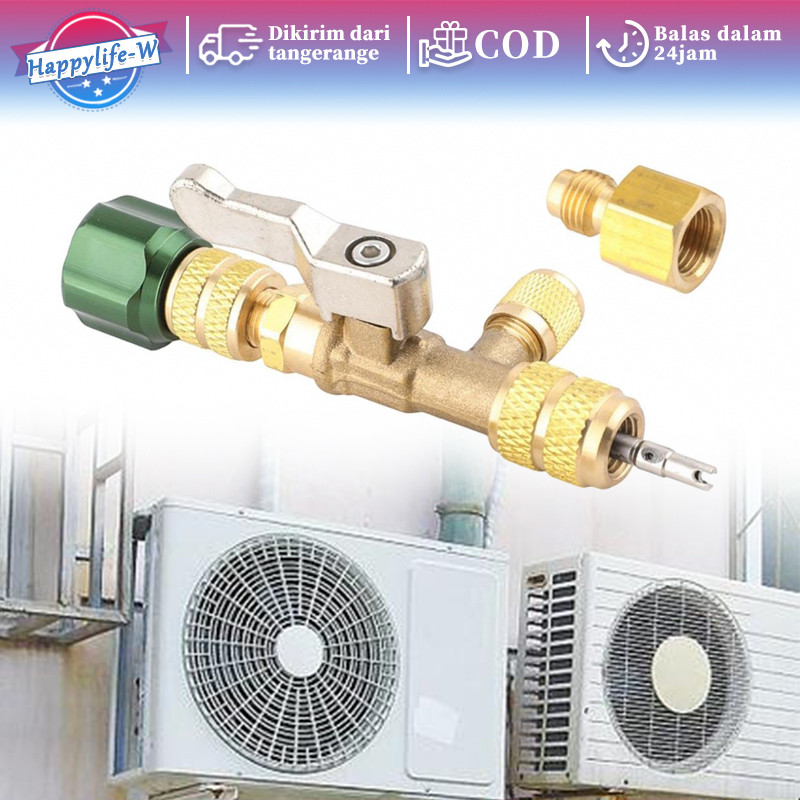 Alat Lepas Core AC Valve Core Remover AC untuk R22 R410a R32 Air Conditioner AC Valve Core Remover