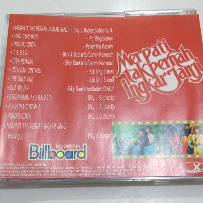 Merpati Tak Pernah Ingkar Janji OST CD audio. Paramitha Rusady