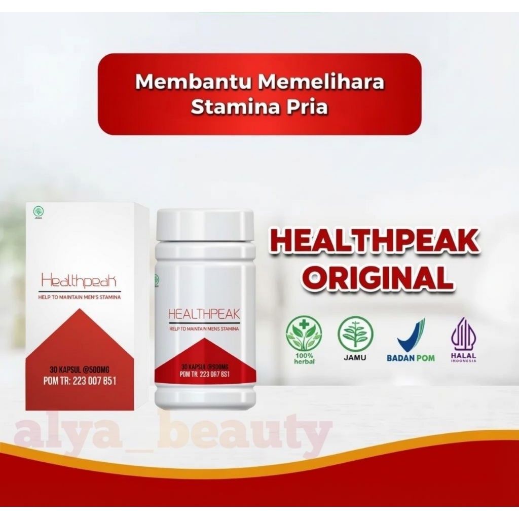 Healthpeak Original 100% Asli Obat Impotensi Herbal
