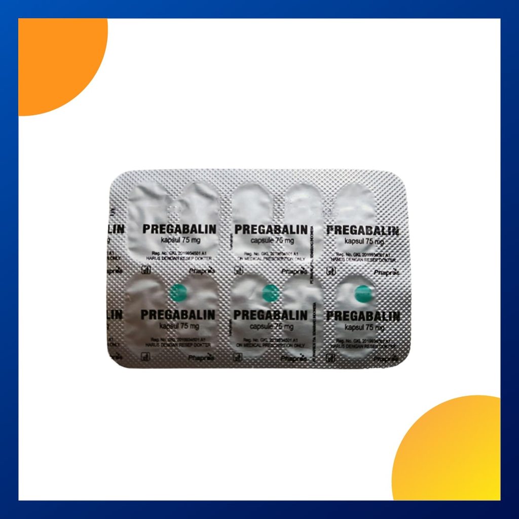 PREGABALIN GENERIK PHAPROS 75 MG 1 BLISTER @ 10 KAPSUL