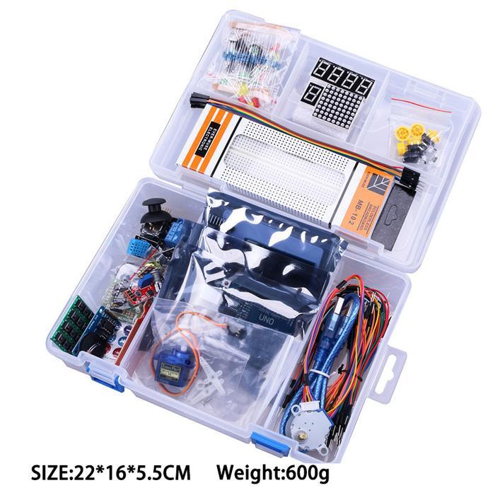 Kit Arduino UNO R3 Starter Kit Arduino UNO Paket Lengkap Pemula - 1 Set