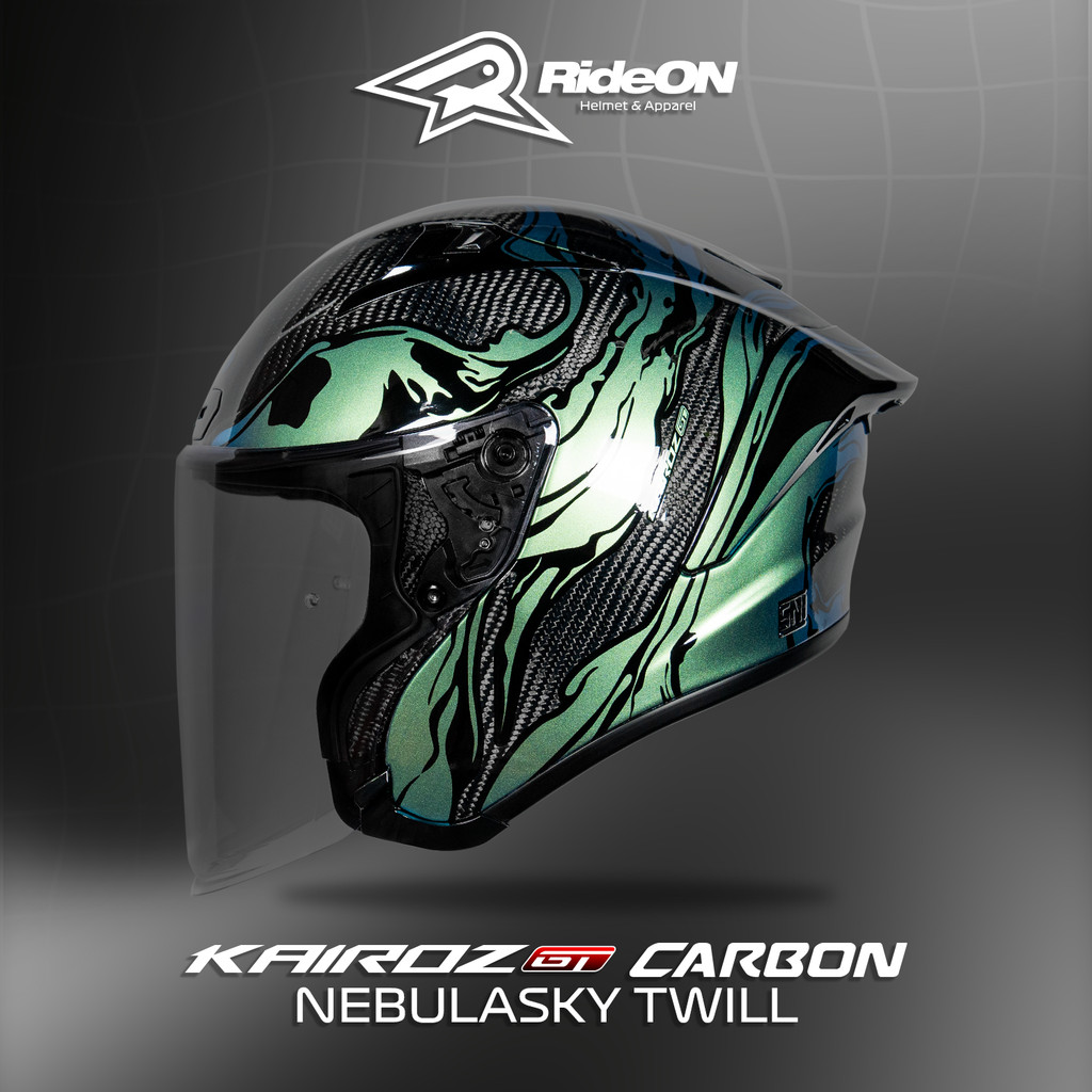 NJS Kairoz GT Carbon Nebulasky NJS Carbon | Carbon Motif | NJS Halfface | NJS ORI | SNI