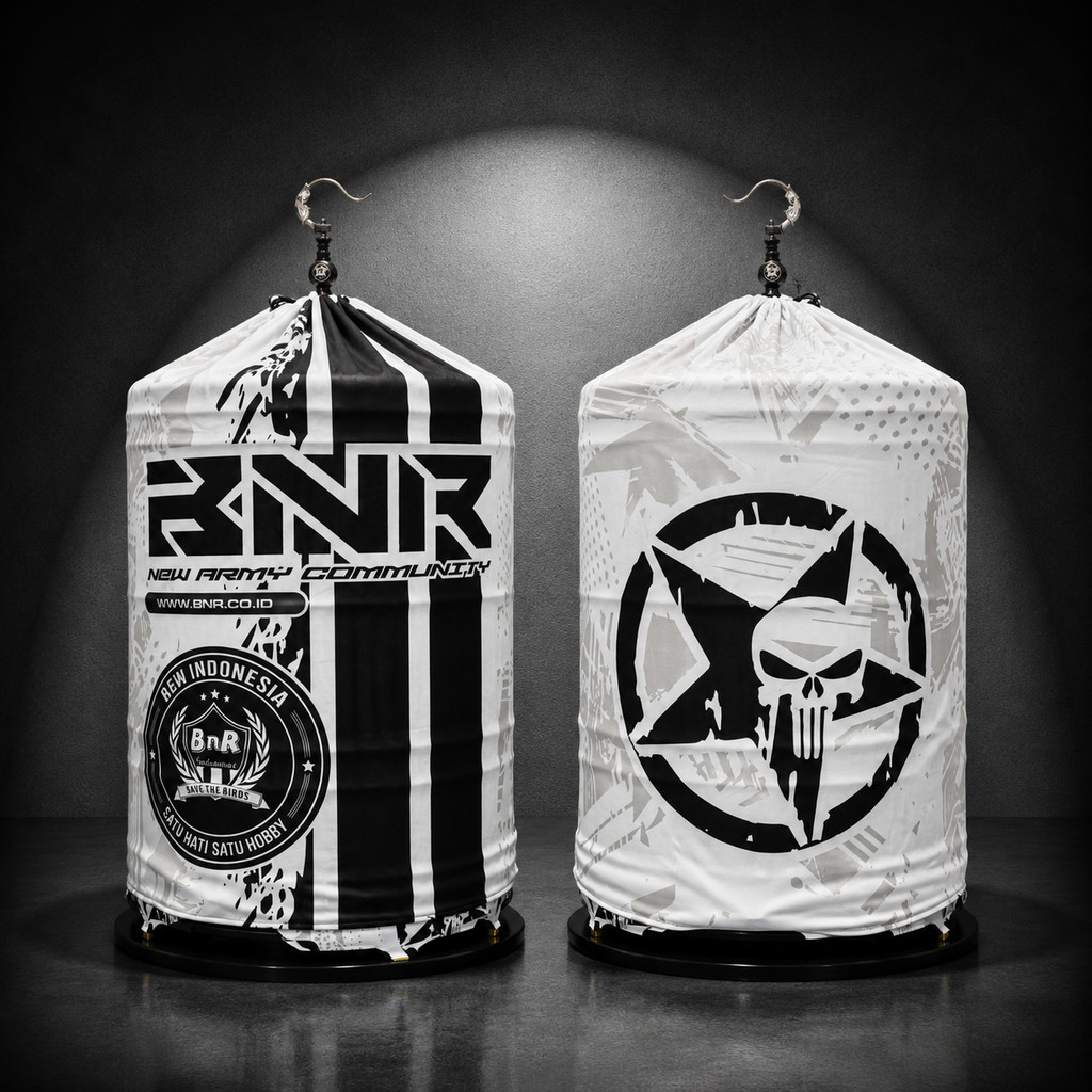 KRODONG BNR MURAI NO 2 MOTIF WHITE ARMY