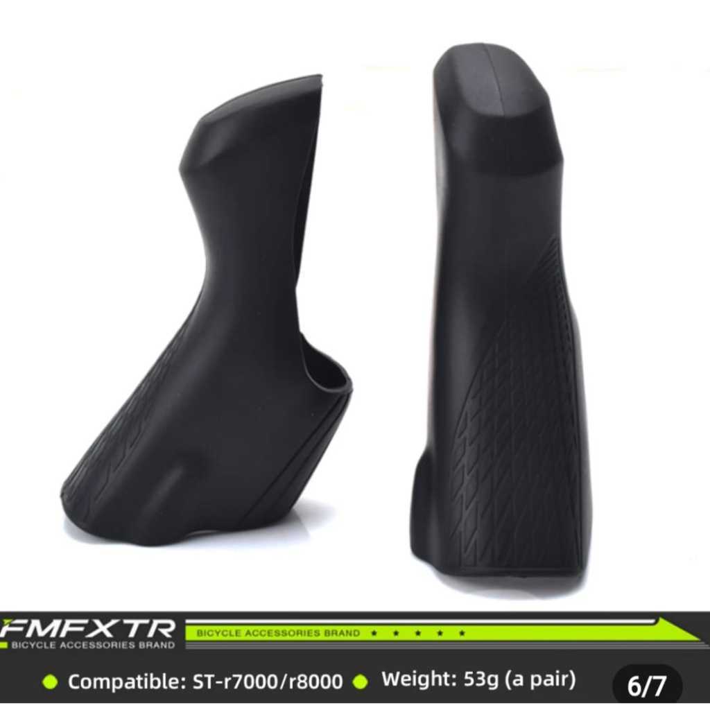 Foto Rubber Cover Hood Karet Brifter Shifter Untuk Shimano 105 R7000 Ultegra R8000