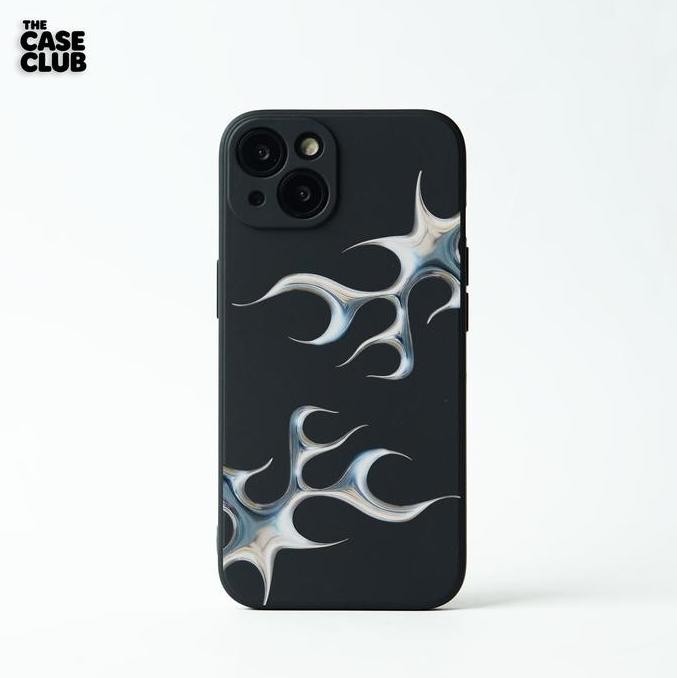 Promo Softcase Iphone, The Case Club - Api Silver Sb