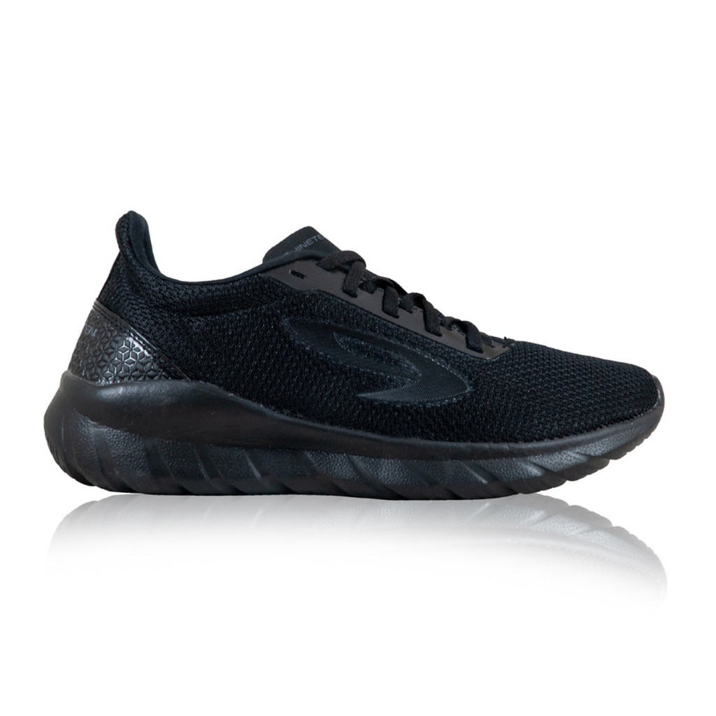 910 Nineten Yasha BTS Back To School Hitam All Black Sepatu Running Olahraga Lari Uniseks