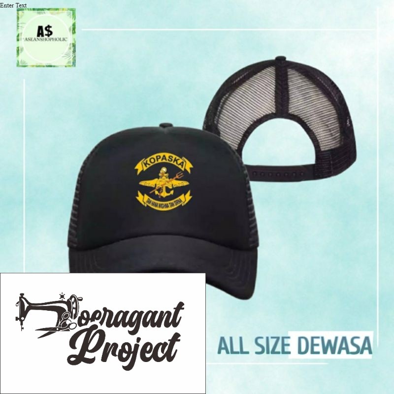 topi jaring trucker kopaska