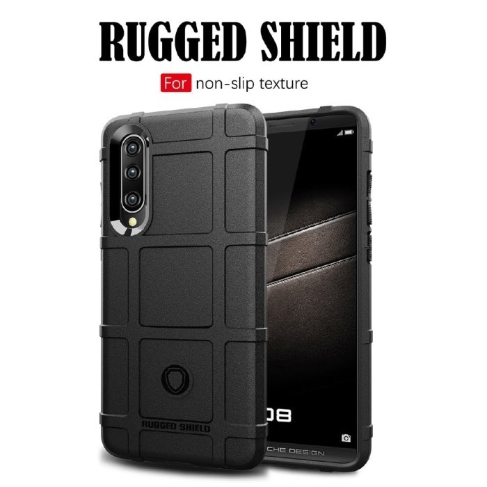 Case HUAWEI P30 P30 Lite P30 Pro Rugged Shield Armor Softcase Casing - HUAWEI P30 #BLUES
