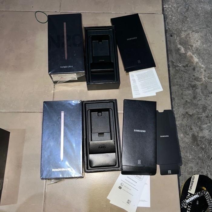 dus original copotan bekas samsung galaxy note 20 ultra - Hitam, N20U SEIN