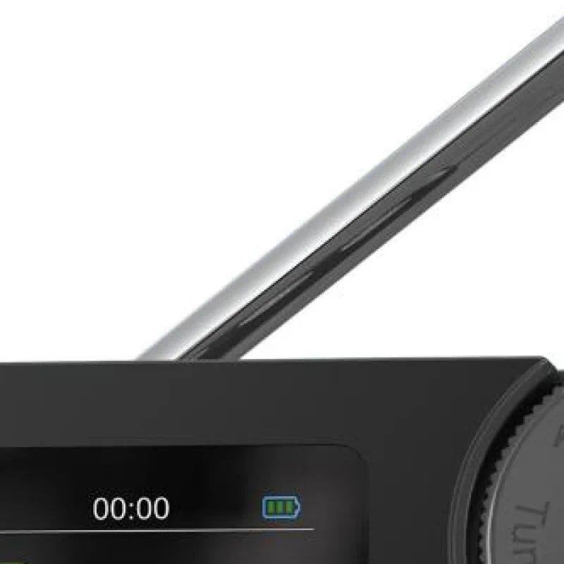 Bluetooth-compatible Radio 1.47-inch Color Screen Displays with Speakers Portable Internet FM Radio 