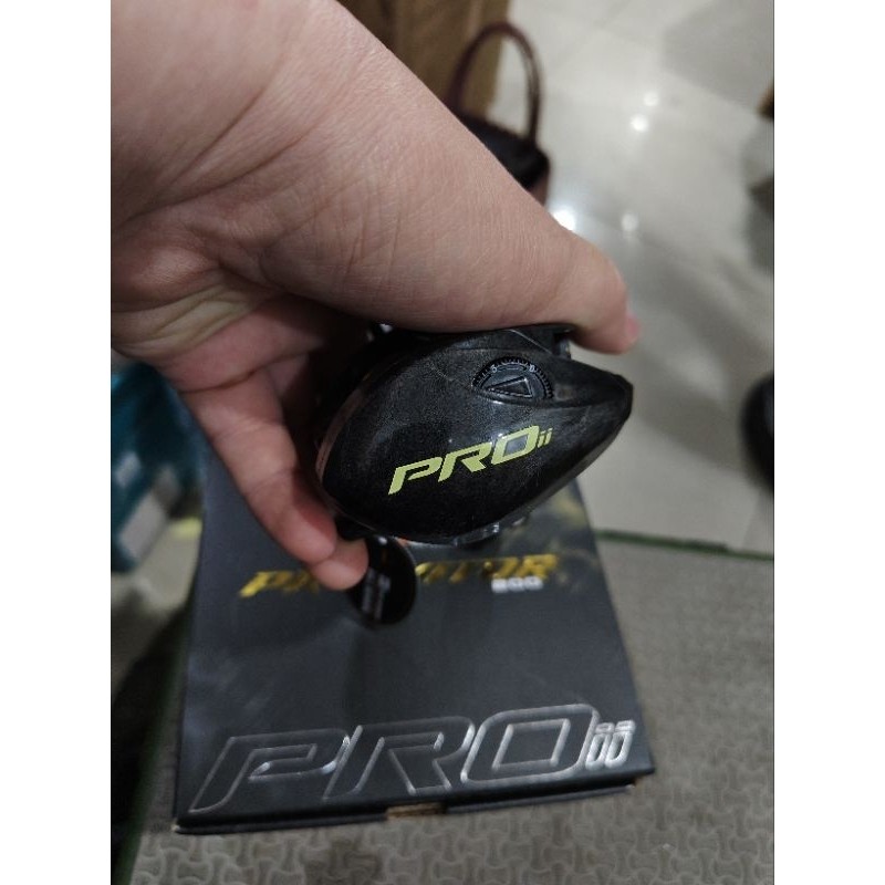 reel daido bc predator baitcasting hitam predator 200L dan type pro II versi kedua 2024