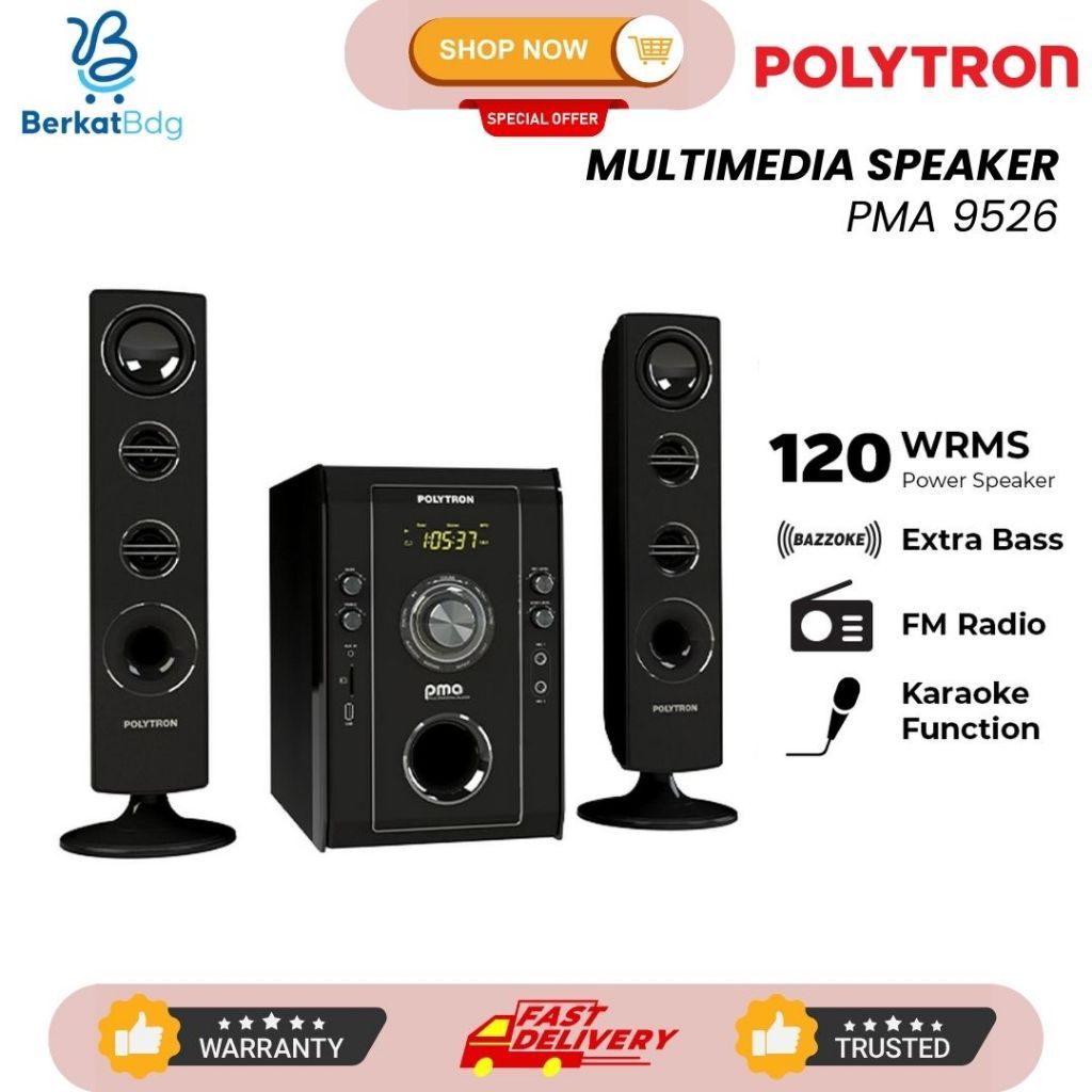 SPEAKER AKTIF POLYTRON PMA 9526 / SPEAKER AKTIF POLYTRON PMA 9527