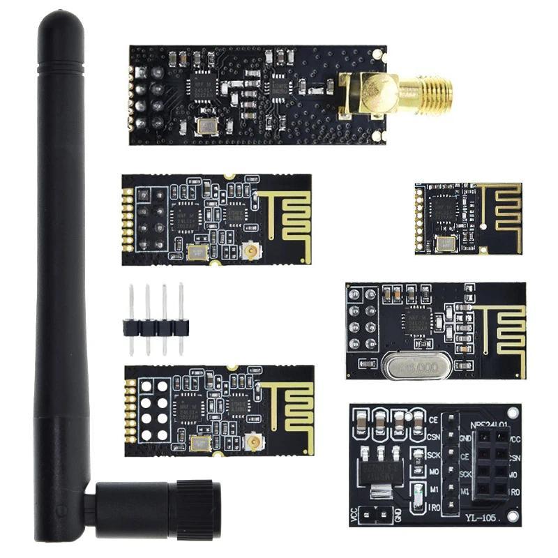 1PCS NRF24L01 Transmission Module 2.4GHz NRF24L01 Upgrade Version NRF24L01+PA+A 1000 Meters For Ardu