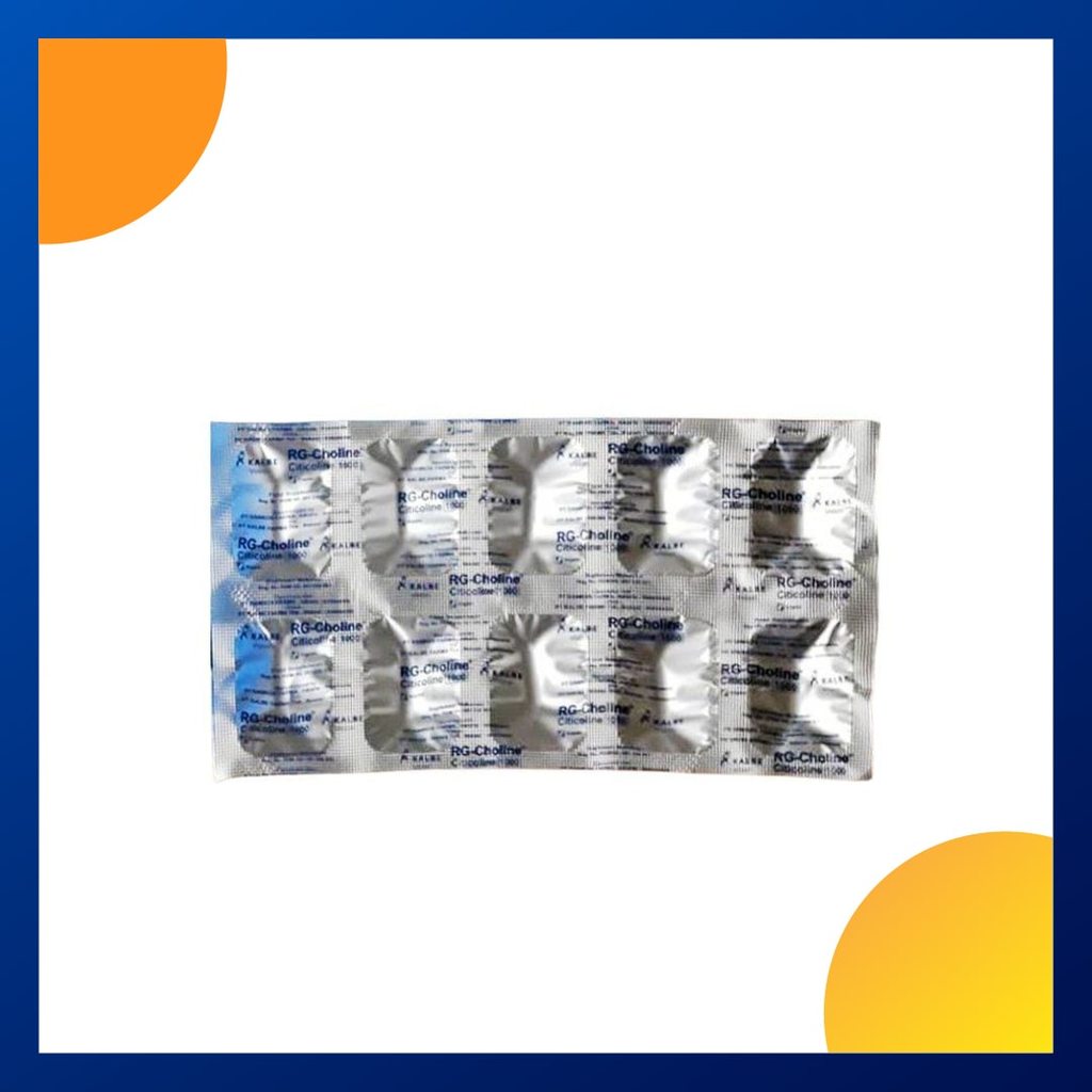 Rg-Choline 500 Mg Strip 10 Tablet