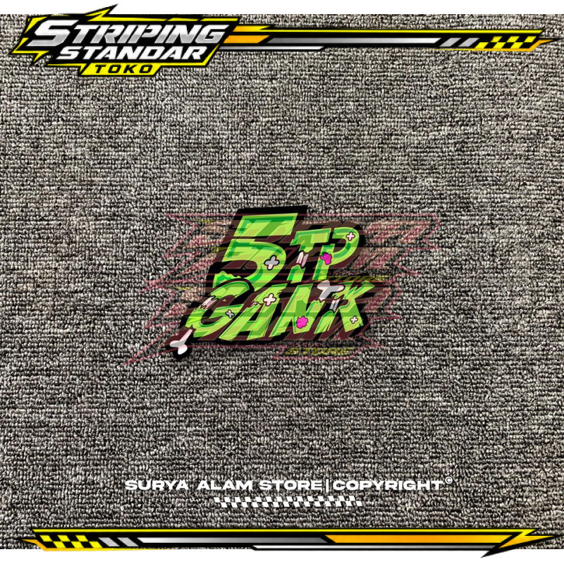 Stiker Cutting 5TP Gank Jupiter