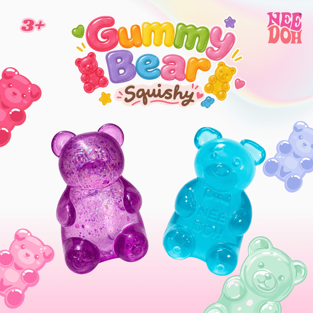 Gummy Bear Nee Doh - Squishy Gummy Bear Mainan Anak