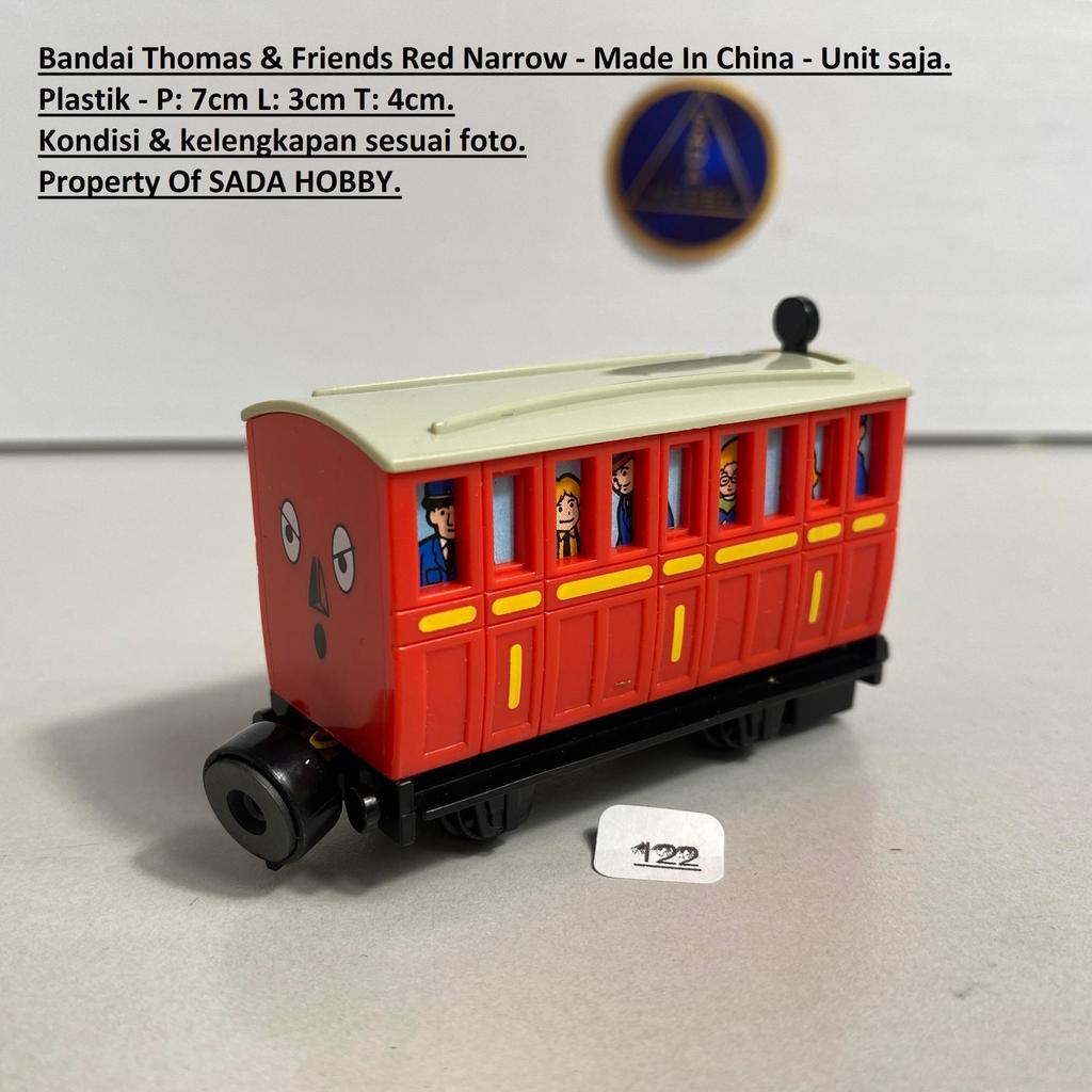 Bandai Thomas & Friends Red Narrow Gauge Bandai China Unit Only