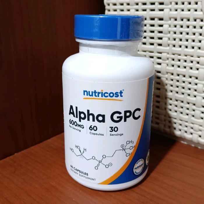 Nutricost Alpha GPC 600mg 600 mg 60 kapsul - bagus