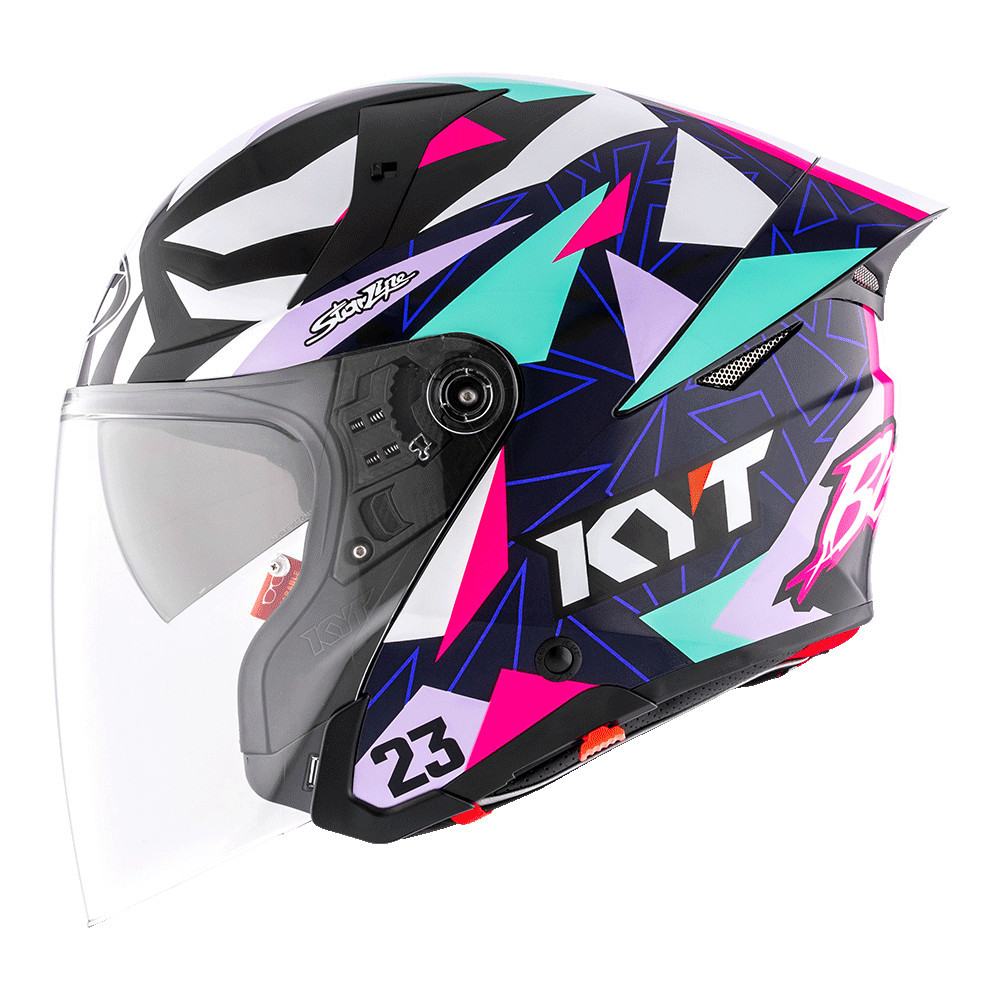 HELM KYT TTR JET REPLICA BASTIANINI 2025