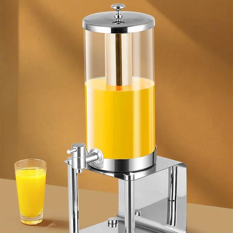 9L SelfService Hot and Cold Juice spenser, Stainless Steel Grain spenser, Household Kitchen Food Sto