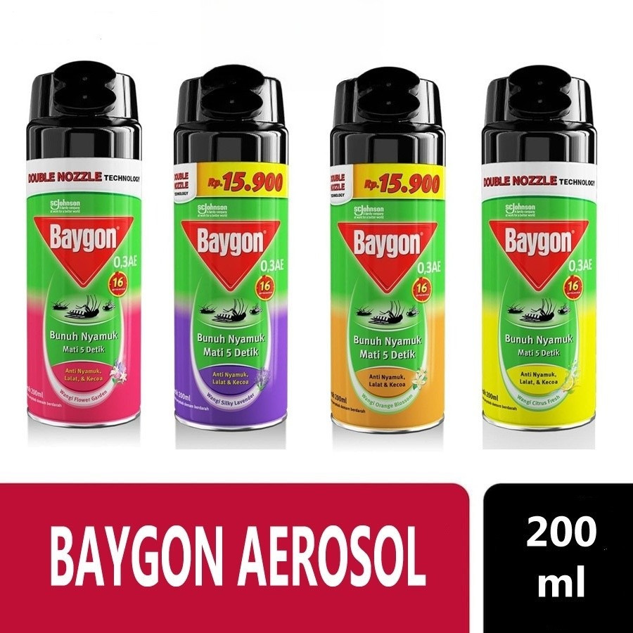 BAYGON AEROSOL 200 ML / BAYGON SPRRAY 200 ML --