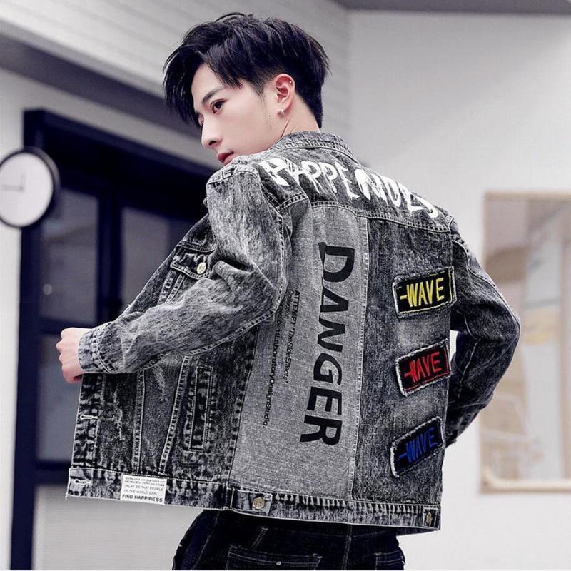 Produk Populer Jakarta Jaket Denim Pria Slim Fit