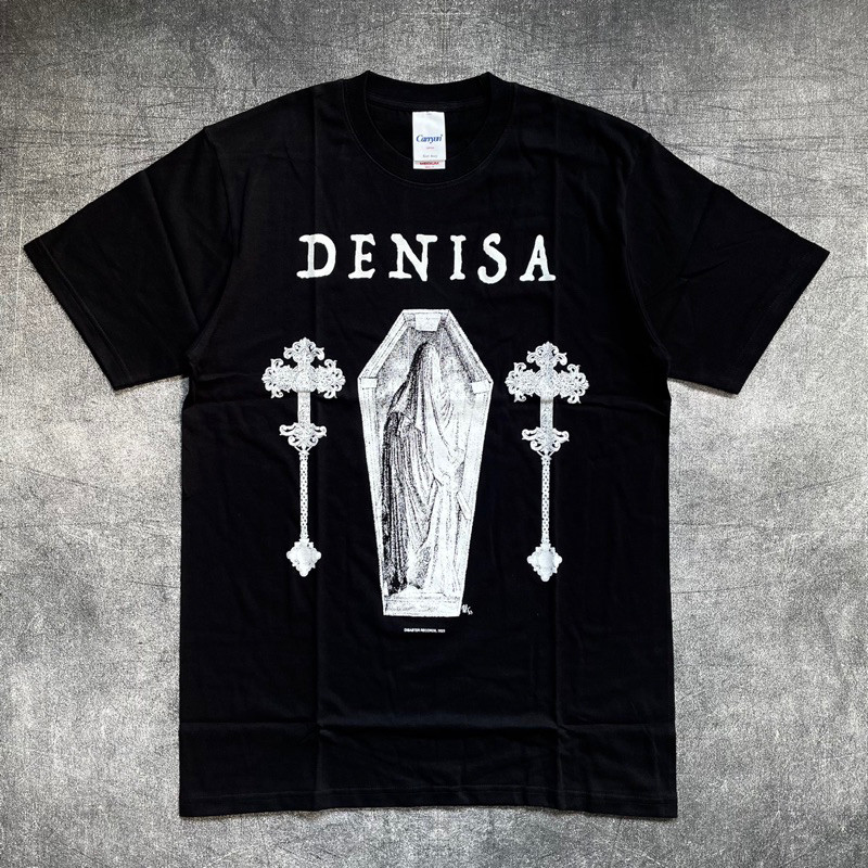 Tshirt DENISA - LIVE AND DIE Cotton combad 24s Unisex