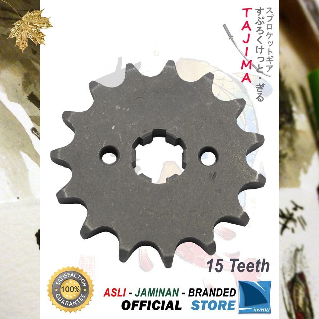 Gigi Tarik 12T ~ 17T HONDA CRF 150L Gir Depan - Front Sprocket Gear TAJIMA S2TG