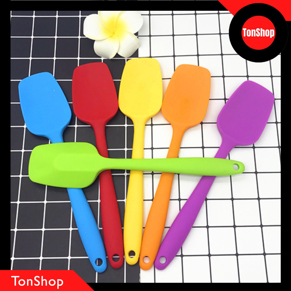 Spatula Sekop Silikon Tahan Panas / Spatula Shovel Silikon / Spatula Silikon / Spatula Masak