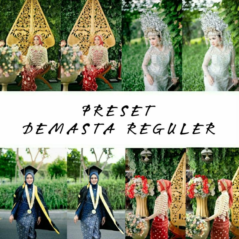 Preset Demasta Reguler Preset wisuda graduation engagement prewedding