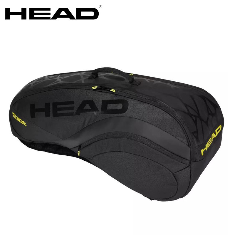 Genuine HEAD 6 Pack Tennis Bag Racal 25th Anniversary Limited Etion Tenis Rackets Backpack Large Cap