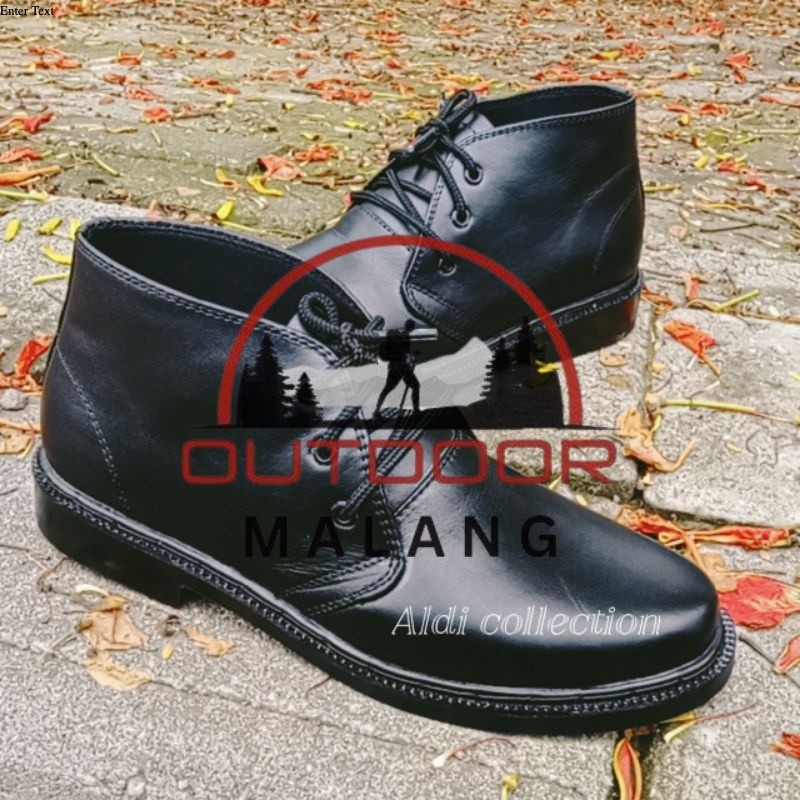Sepatu Pdh TNI Polri Polisi TNI Dishub Security Sepatu Pdh Kulit Asli Original