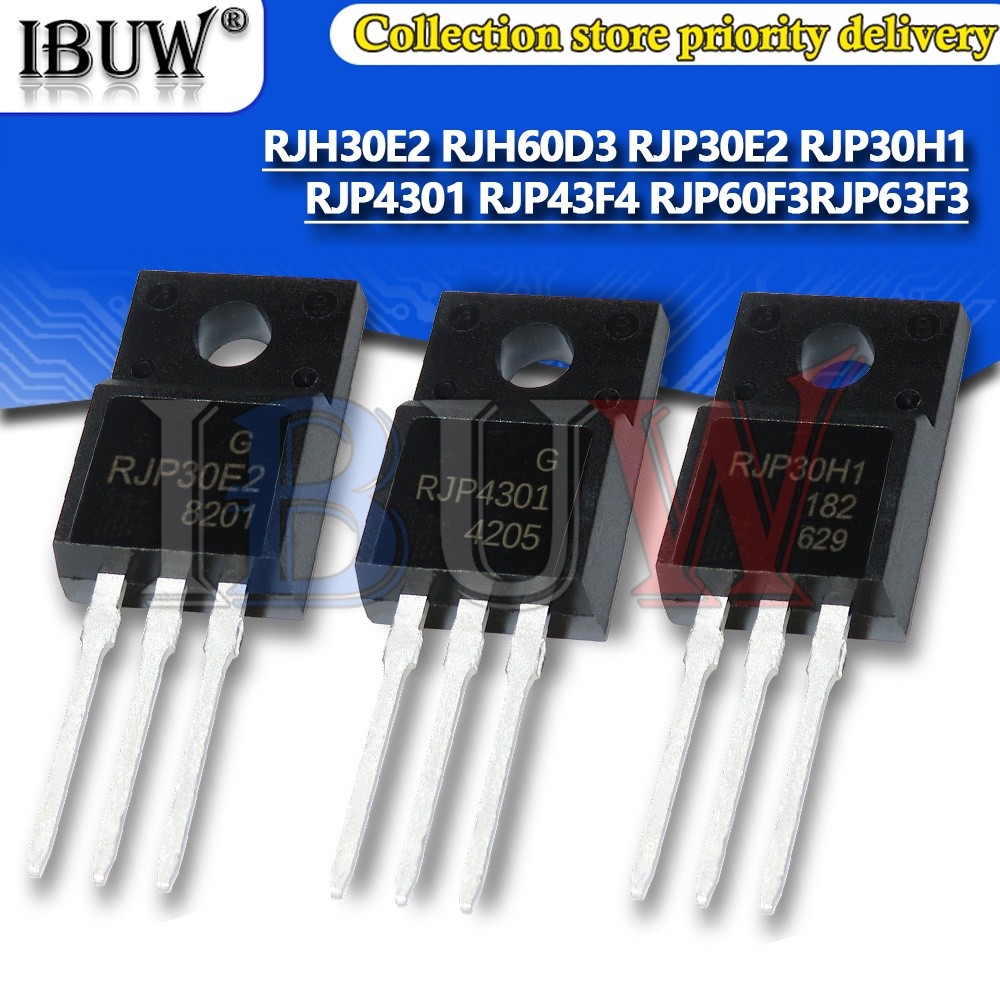 10PCS RJH30E2 RJH60D3 RJP30E2 RJP30H1 RJP4301 RJP43F4A RJP60F3 RJP63F3 RJP63F4A RJP63K2 SF10A400H TO
