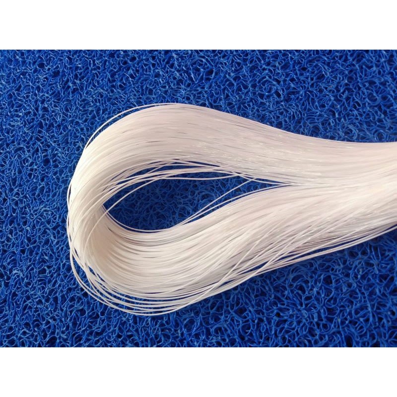 SENAR/SULUR/KENUR/BENANG LAYANGAN 0.50(WARNA PUTIH SUSU), DENGAN PANJANG SEKITAR 40O METER, BERAT BE