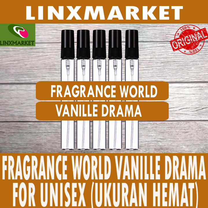 FW FRAGRANCE WORLD VANILLE DRAMA FOR UNISEX EDP EAU DE PARFUM UKURAN HEMAT