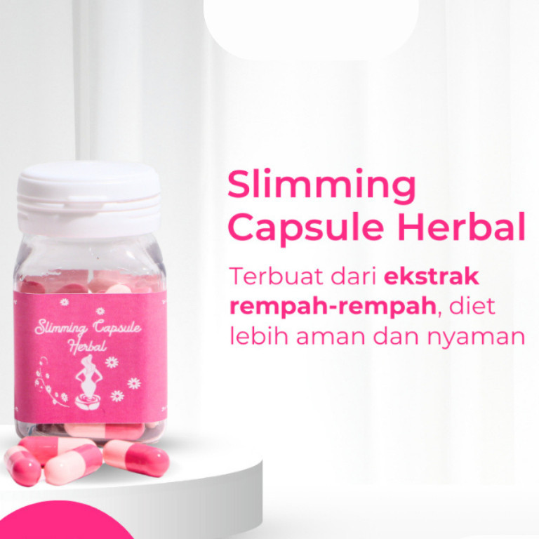 Slimming Capsul Herbal | Obt Diet Ampuh | Kapsul Pelansing