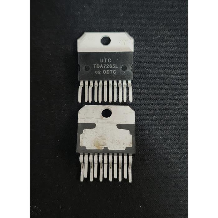 IC UTC TDA7265L TDA7265 L TDA 7265 L 25W+25W Stereo Amplifier Dgn Mute & Stand-By Persamaan TDA7265 