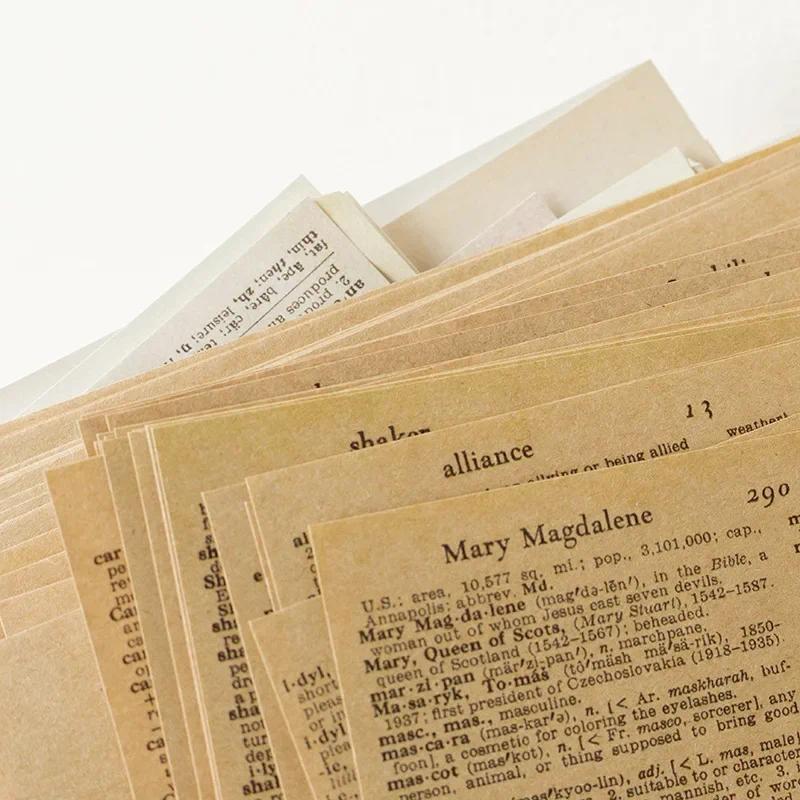 57 pcs/pack Vintage  material paper Creative manuscript ary Y Decorative Background paper Y hand mad