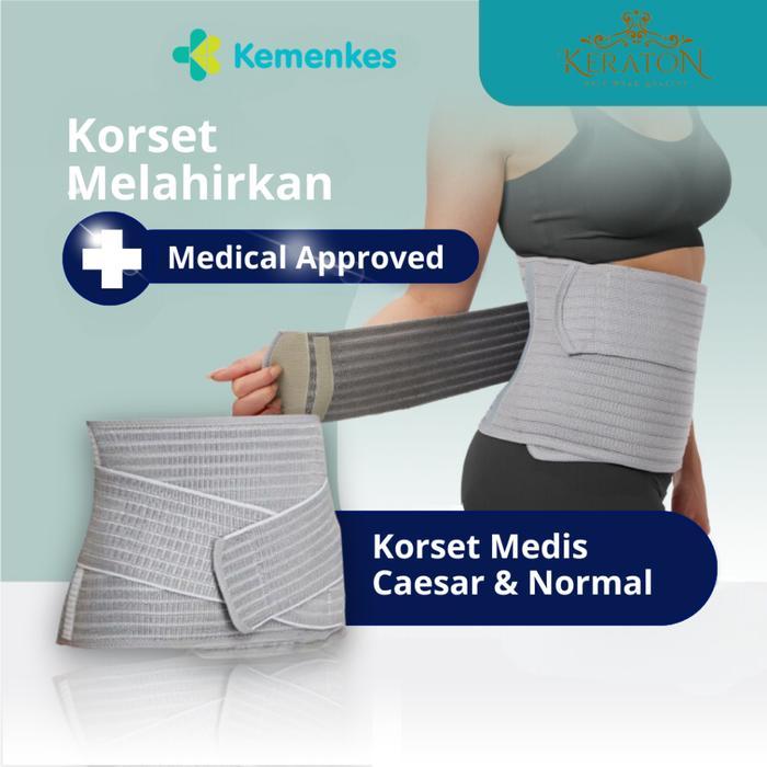 Korset Pelangsing Pasca Melahirkan Nano Bamboo - Korset Postpartum Bamboo - Korset Bamboo Pasca Mela