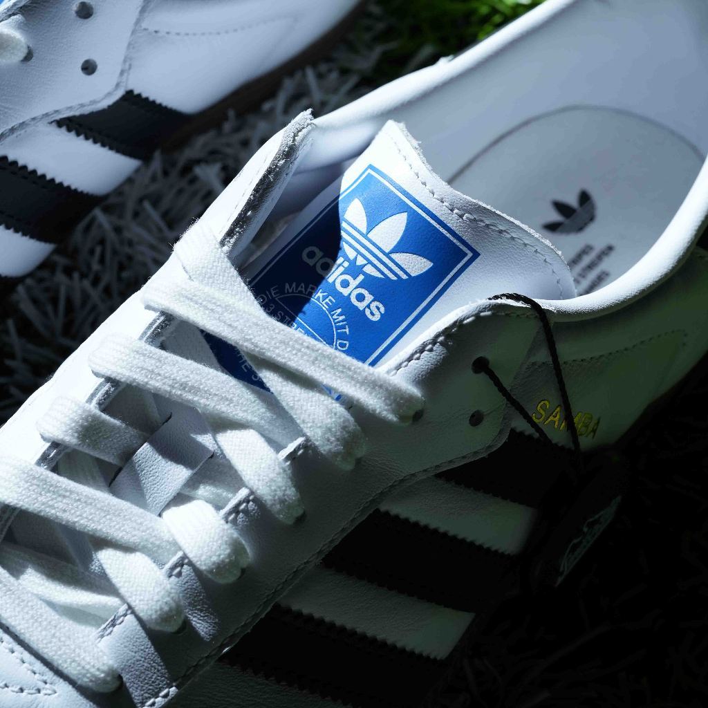 Adidas Samba OG White Gum Sepatu Ikonik Putih Hitam