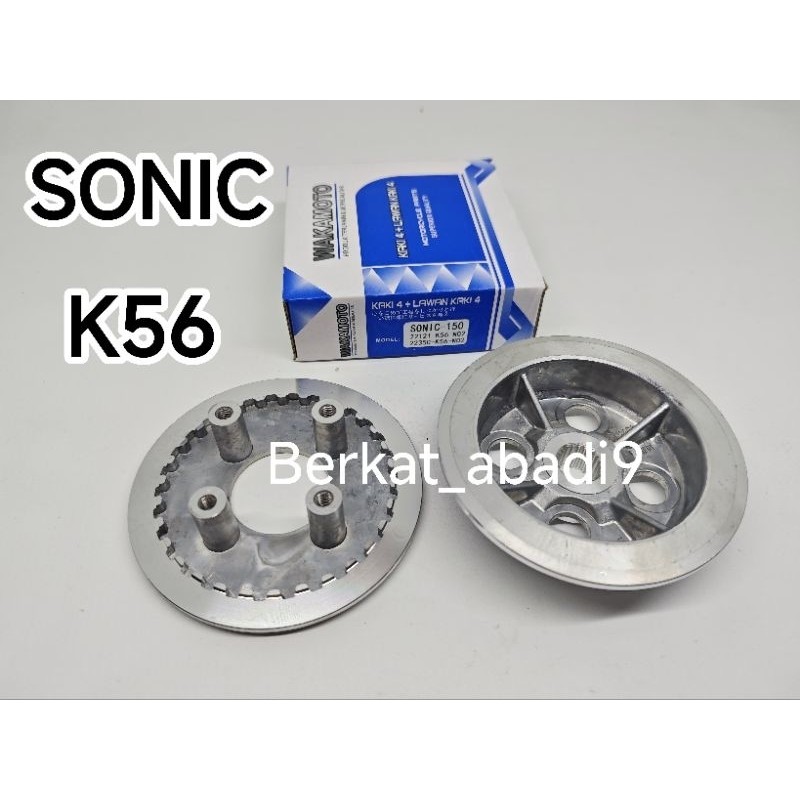 Kaki 4 empat + lawanan kopling Sonic 150 K56