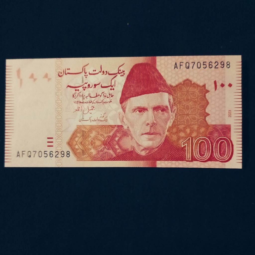 SA423.  100 RUPEE PAKISTAN GRESS/BARU