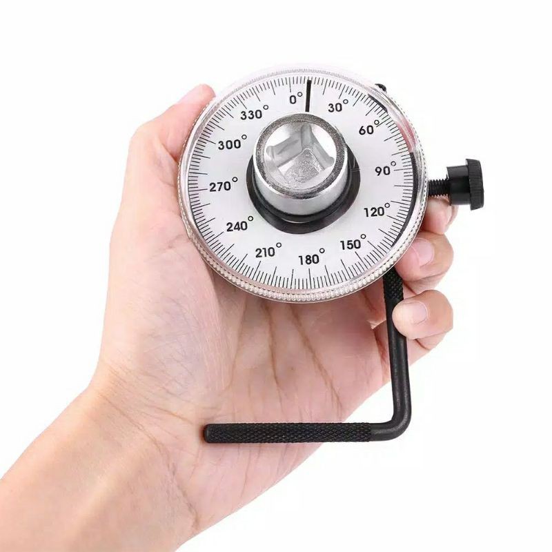 Kunci Momen Torsi Sudut Gasket Roda Mobil Torque Wrench 1/2" Angle Gauge