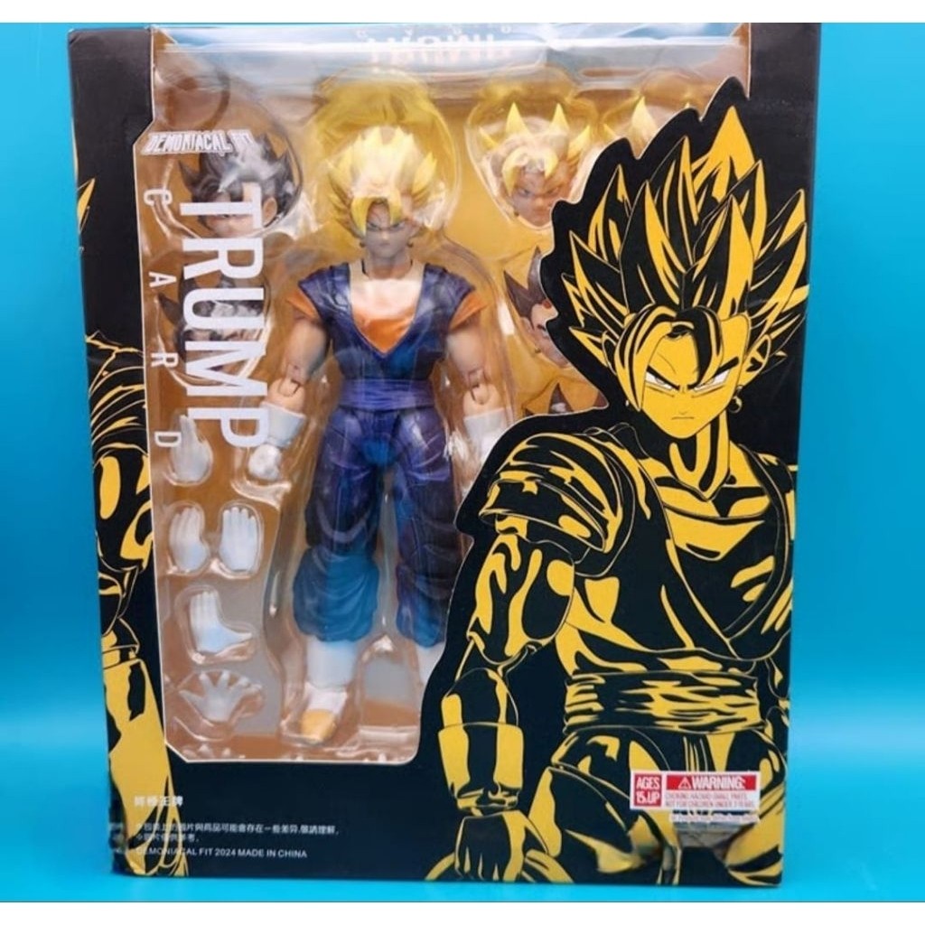 FIGUR Shf Dragon Ball Z Action Figures Vegetto / Vegito 18cm Artikulasi Recast