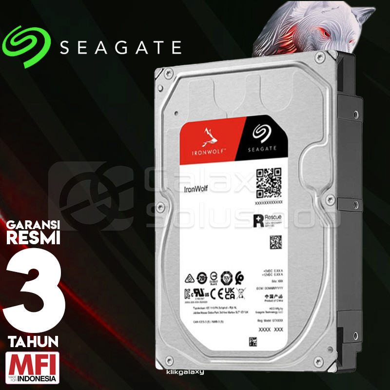 Seagate IronWolf 4TB 6TB 8TB 10TB NAS HDD HardDisk - CG