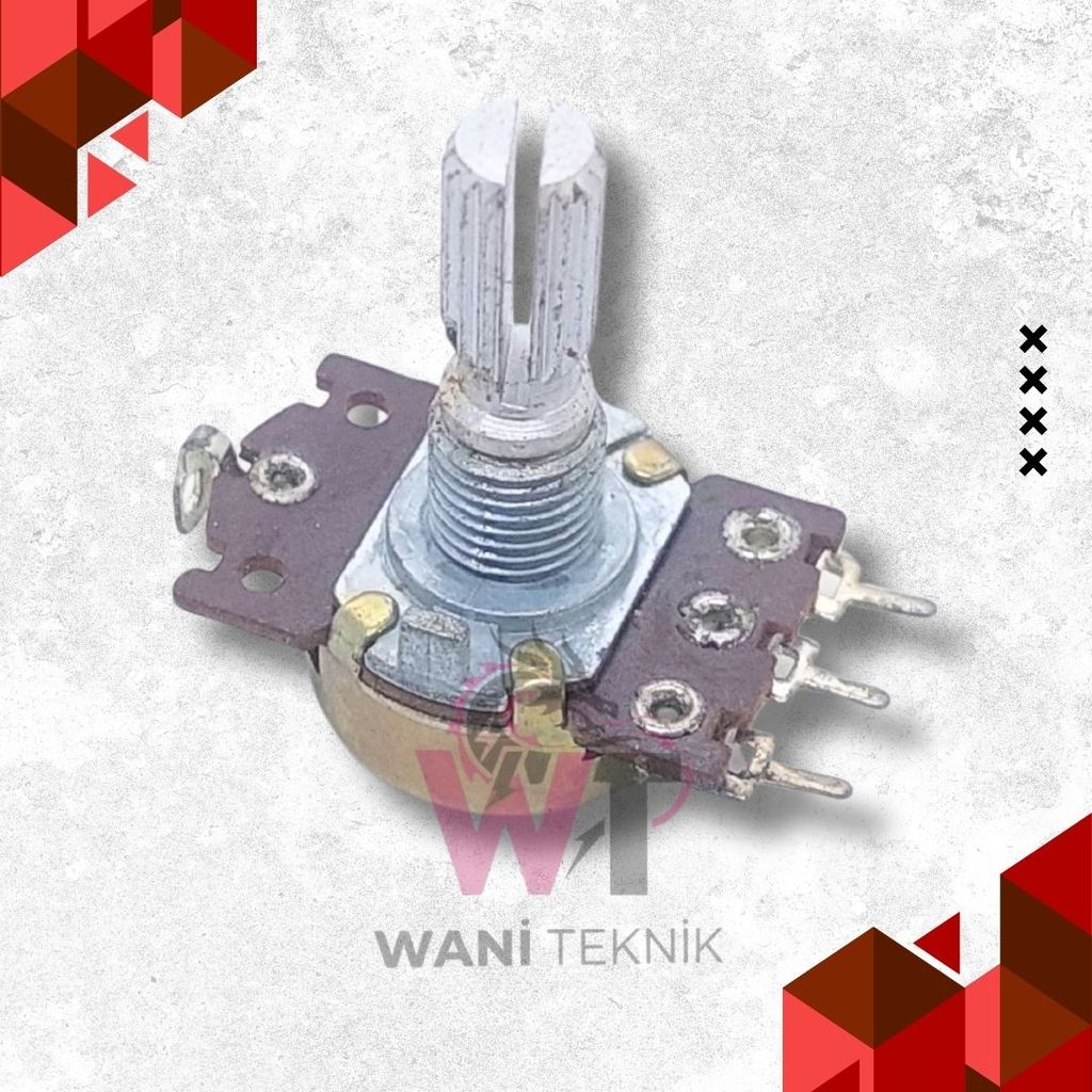 Potensio Mono 50K CT – Potensiometer Audio Center Tap