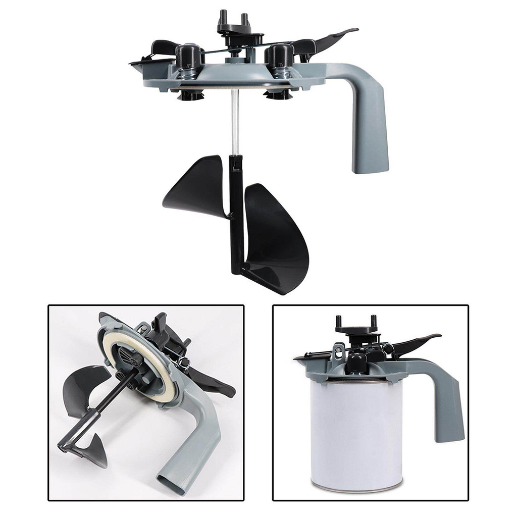 1PC tongkat pengaduk cat mixer cat pengaduk Kepala pencampur cat mobil pengaduk cat untuk bor