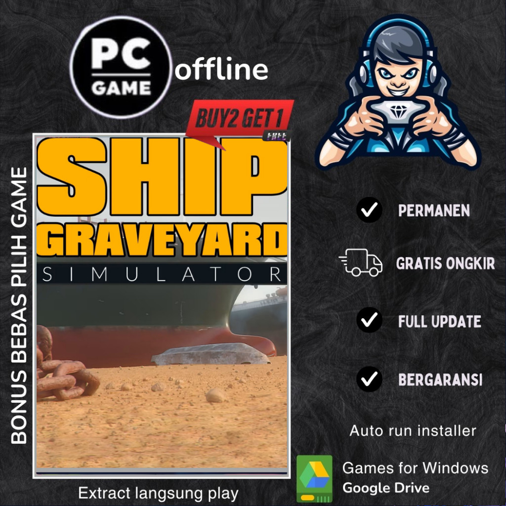 SHIP GRAVEYARD SIMULATOR 2 - GAME PC - GAME LAPTOP