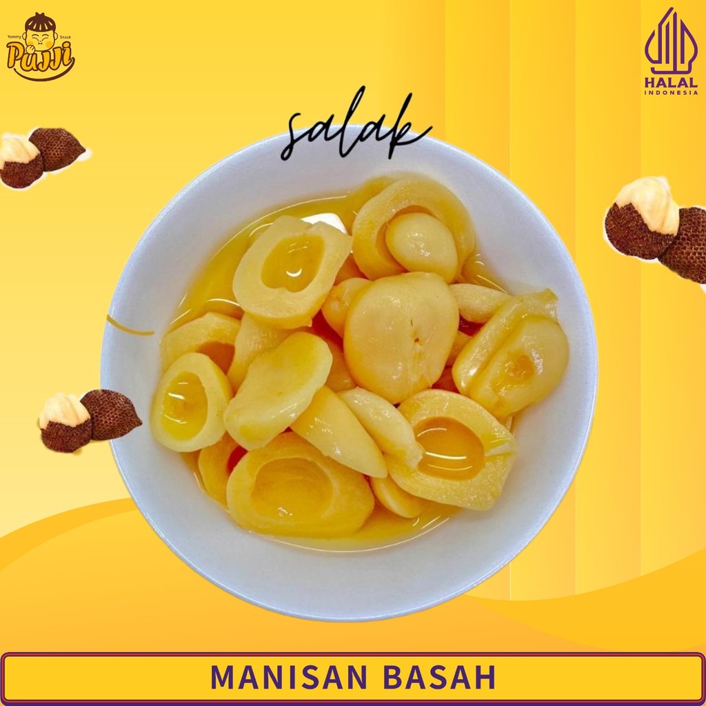 Manisan buah salak bali asinan salak madu rujak buah manisan buah cianjur buah potong
